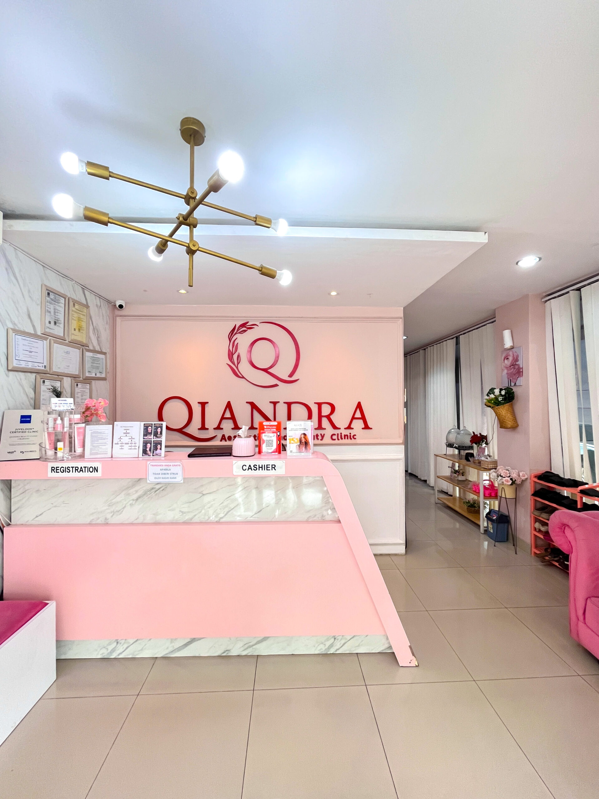 Interior Qiandra Clinic Cikarang