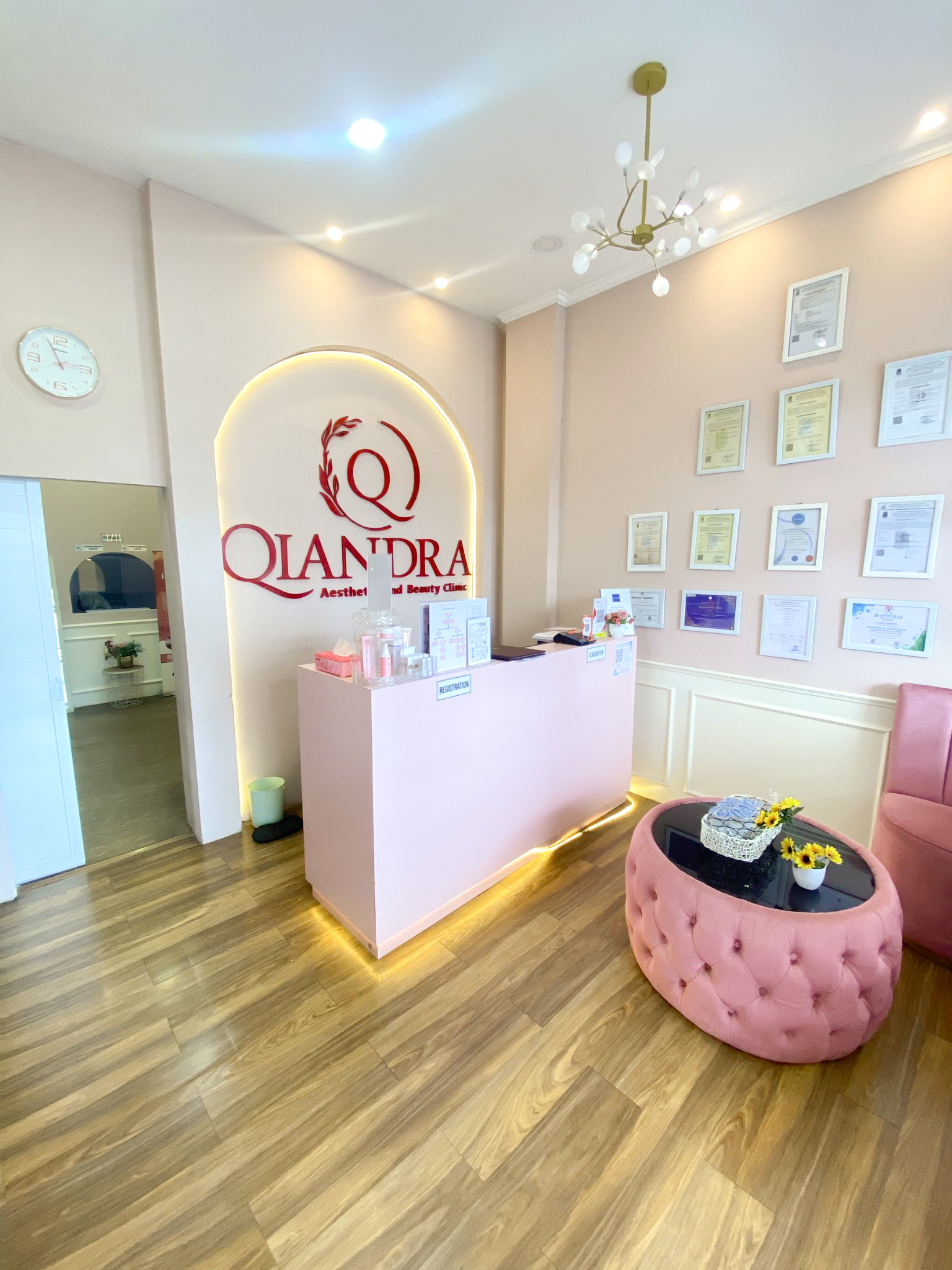 Interior Qiandra Clinic Cikampek